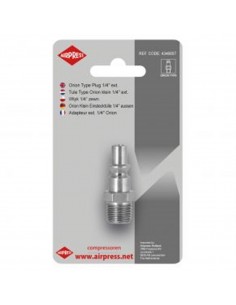 Insteeknippel bui 1/4" type...