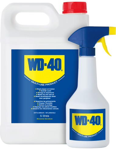 WD-40 Multi-Use Product 5 liter jerrycan incl. trigger x1 combi show verpakking