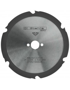 cirkelzaag WIDIA 6 tanden 165