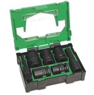 Krachtdop-box 1/2″ (11 stuks)