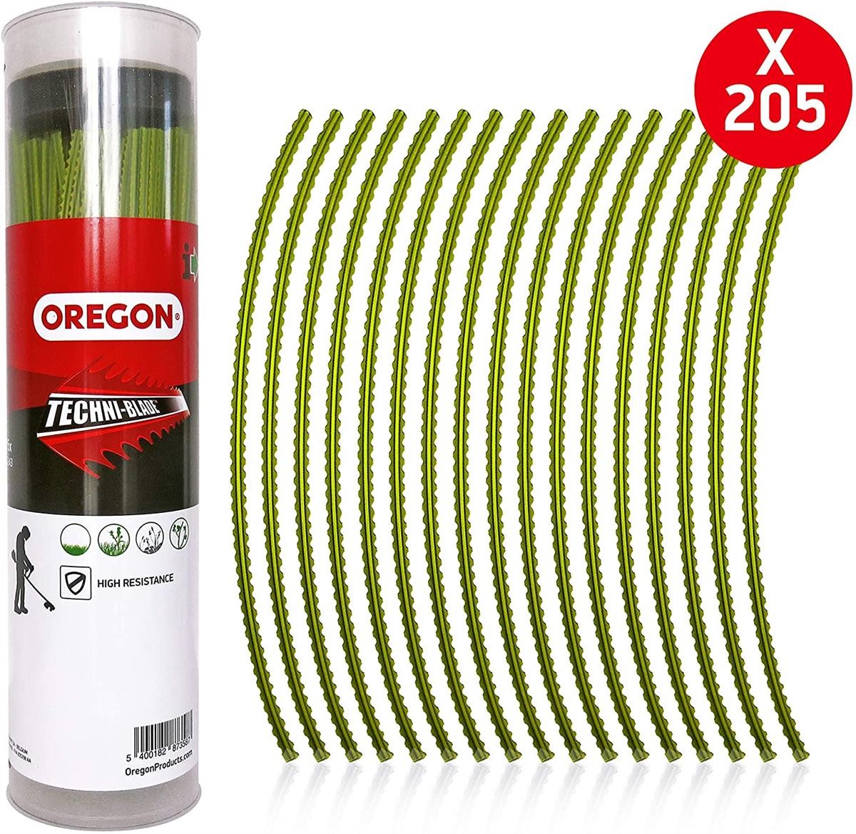 Maaidraad getande 6.0 mm x 26 cm - Afbeelding 2