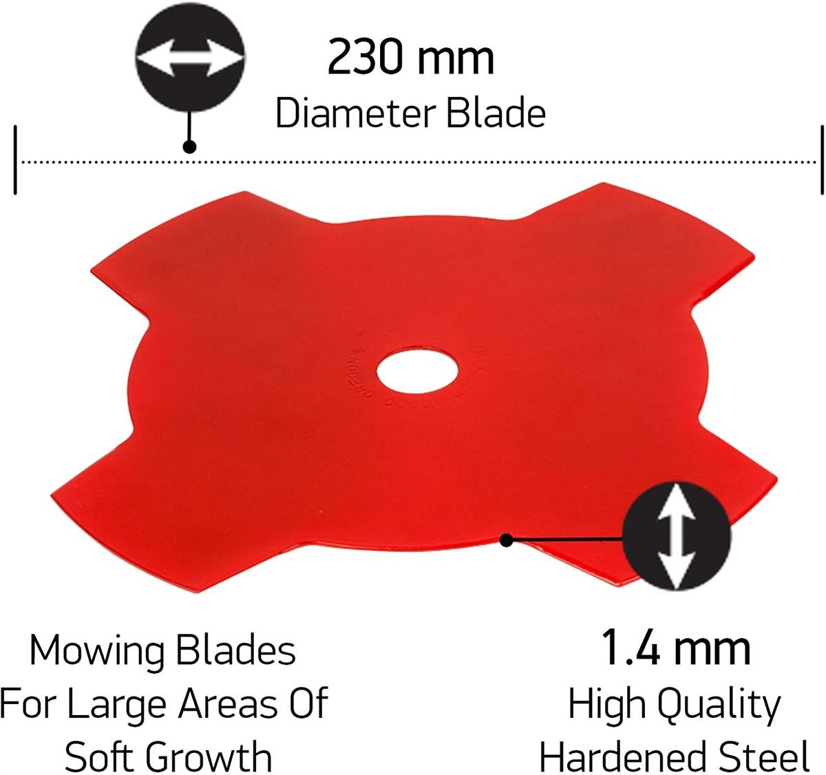 Bosmaaierzaagblad 4 tand - Afbeelding 2