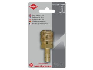 Snelkoppeling Euro 8 mm slangaansluiting