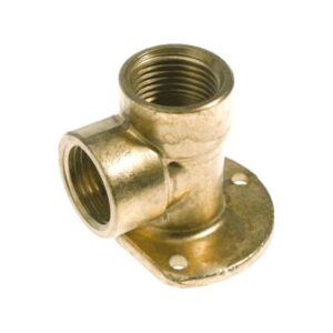 Messingen muurplaat 3/4 bin