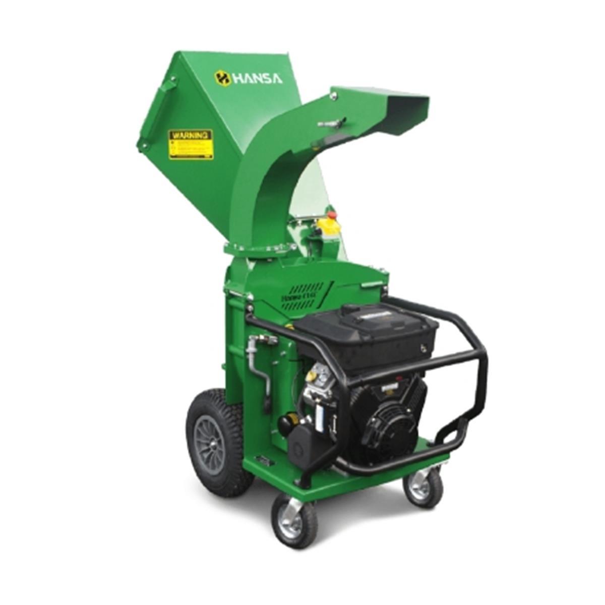 Houthakselaar op benzinemotor