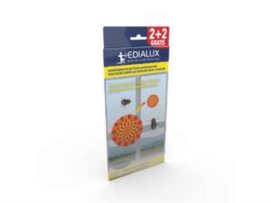 VENSTERSTICKERS TEGEN VLIEGEN 2+2 gratis