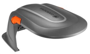 Afdak voor robotmaaiers