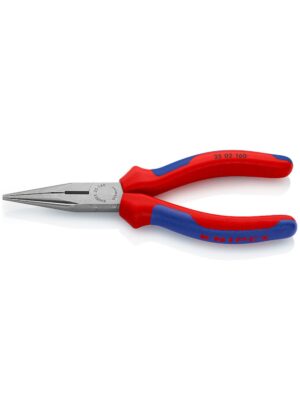 KNIPEX PLATSPITSE TANG MET ZIJSNIJDER 160MM